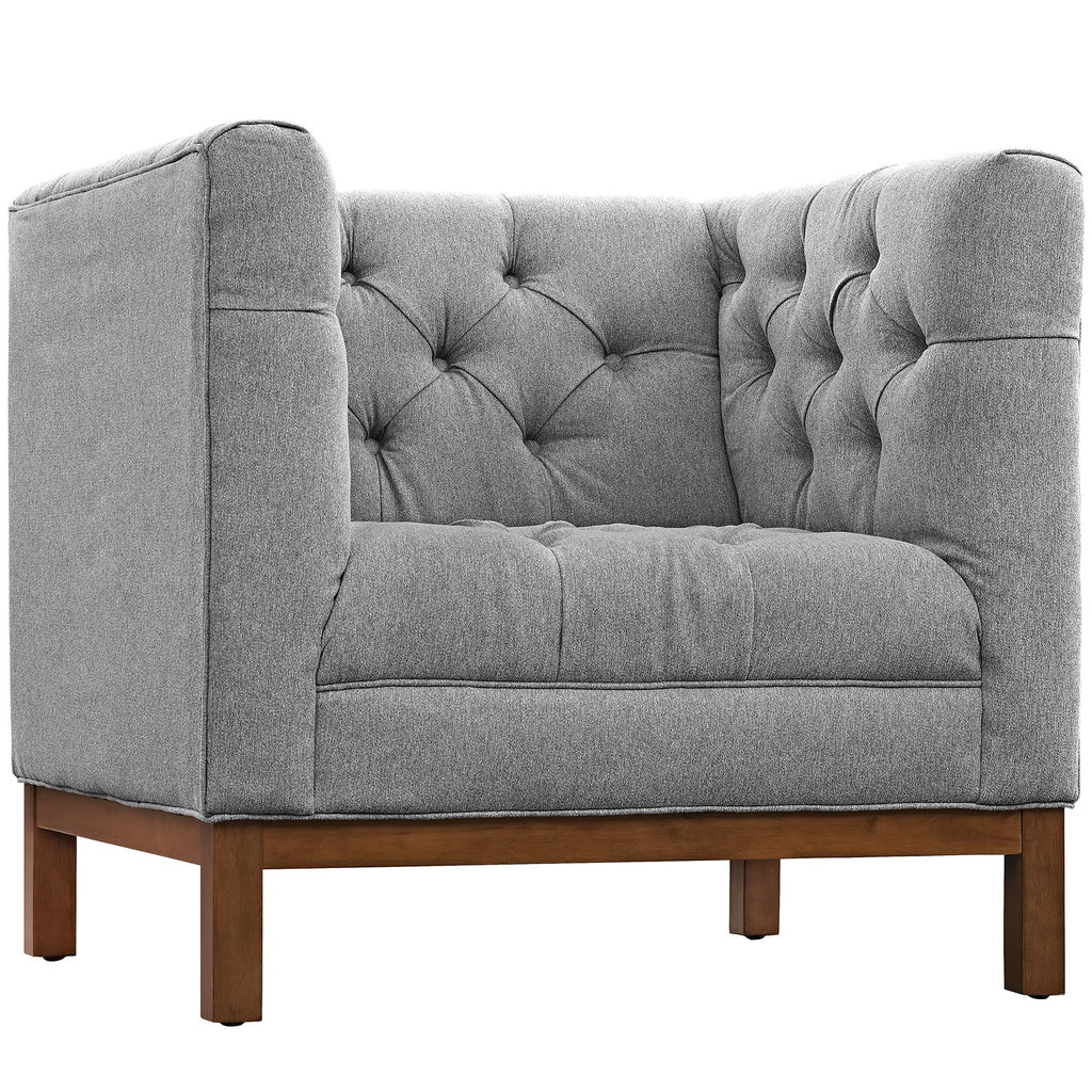 Panache Upholstered Fabric Living Room Set Set of 2 by Modway