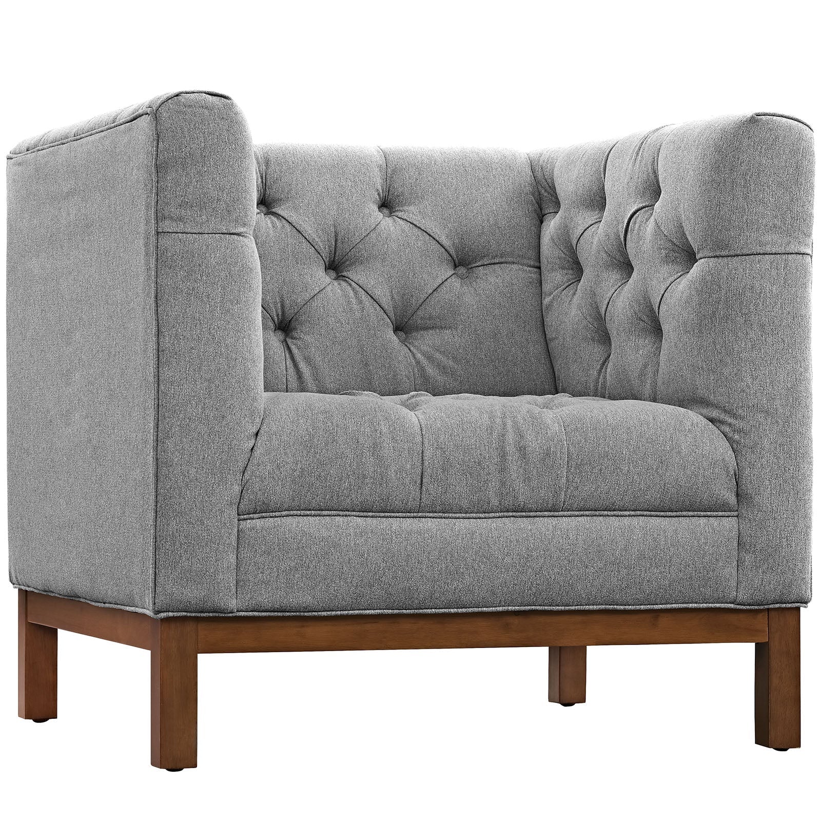 Panache Upholstered Fabric Living Room Set Set of 2 by Modway