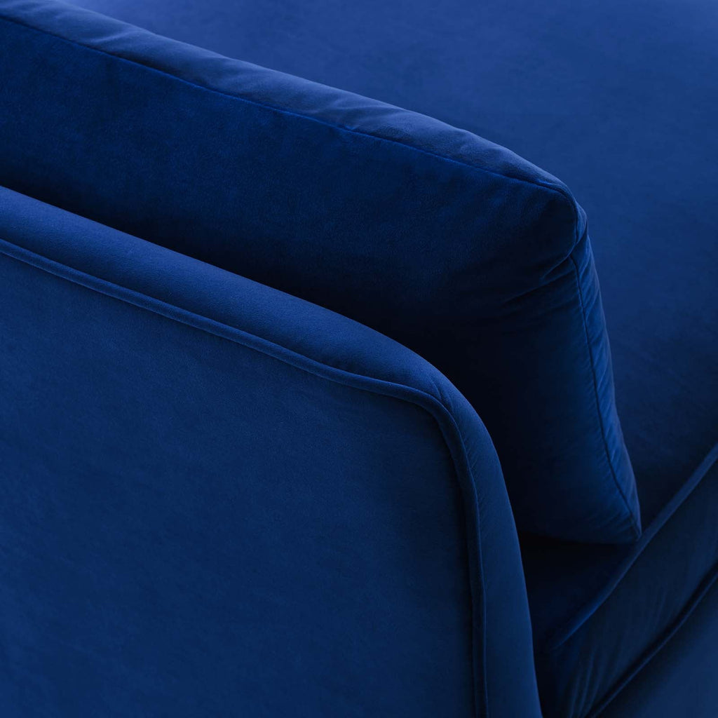 Ardent Performance Velvet Armless Chair by Modway