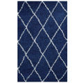 Toryn Diamond Lattice 5x8 Shag Area Rug by Modway