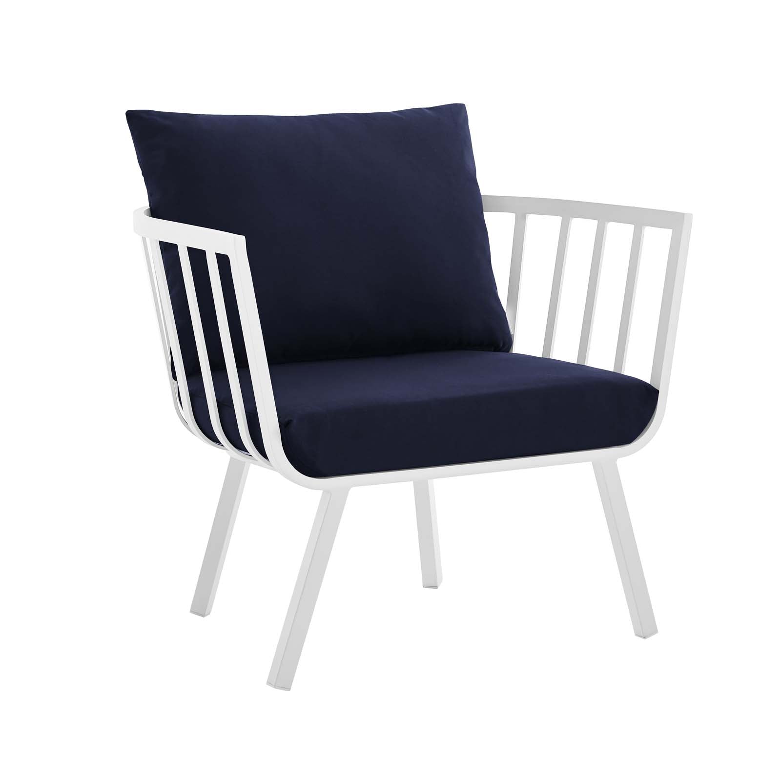 Riverside Outdoor Patio Aluminum Armchair by Modway
