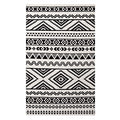 Haku Geometric Moroccan Tribal 8x10 Area Rug by Modway