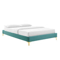 Sutton Performance Velvet King Bed Frame by Modway