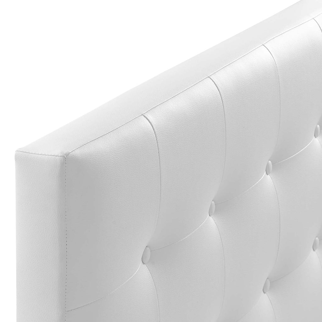 Emily Upholstered Vinyl Full Headboard by Modway
