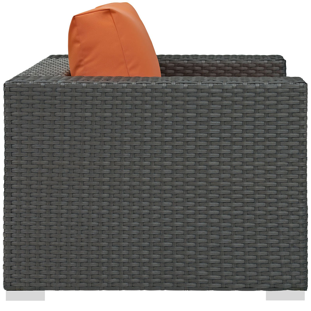 Sojourn Outdoor Patio Sunbrella¨ Armchair by Modway