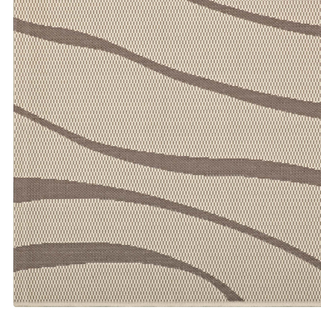 Surge Swirl Abstract Indoor and Outdoor 8x10 Area Rug by Modway