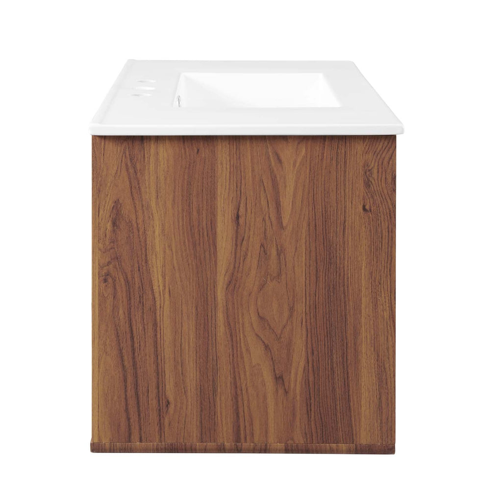 Transmit 36" Wall-Mount Bathroom Vanity by Modway