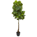 64"  Fiddle Leaf Artificial Tree (Real Touch)