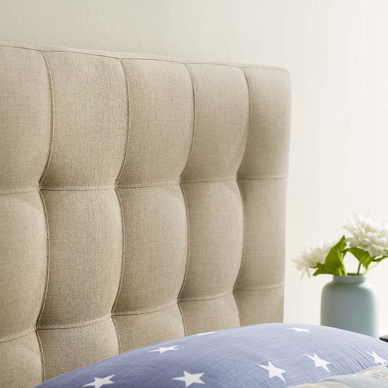 Lily Upholstered Fabric Twin Headboard by Modway