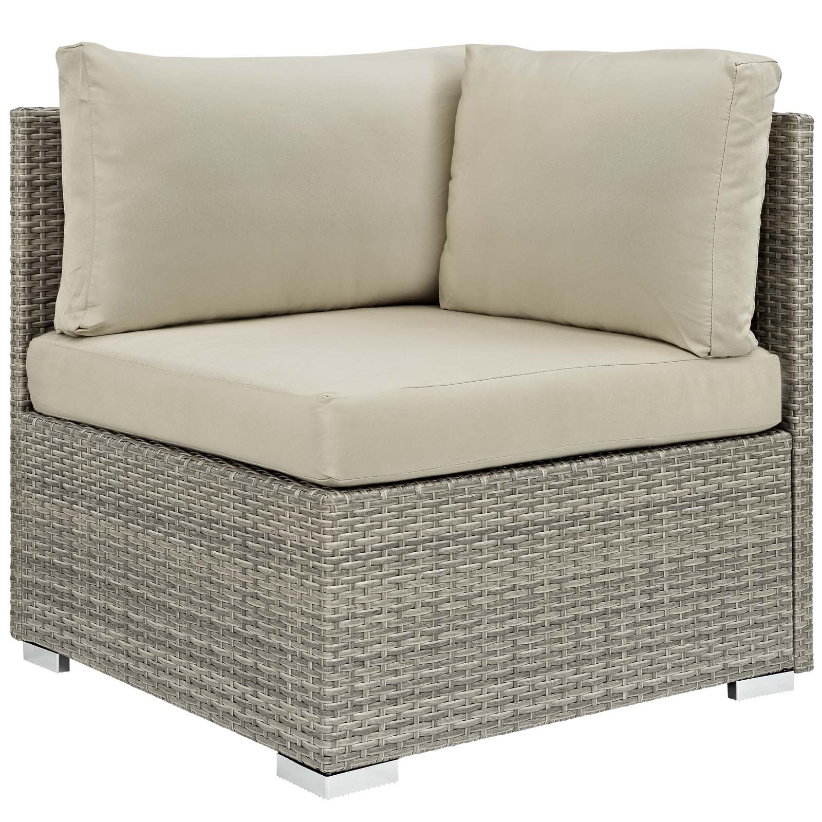 Repose Sunbrella¨ Fabric Outdoor Patio Corner by Modway