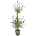 34"  Lavander Topiary Artificial Tree