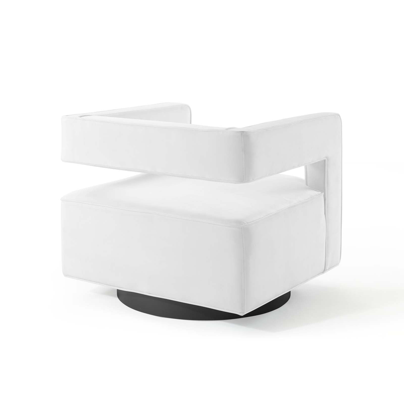 Booth Performance Velvet Performance Velvet Swivel Armchair by Modway