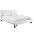 Julia Biscuit Tufted Performance Velvet Queen Platform Bed by Modway