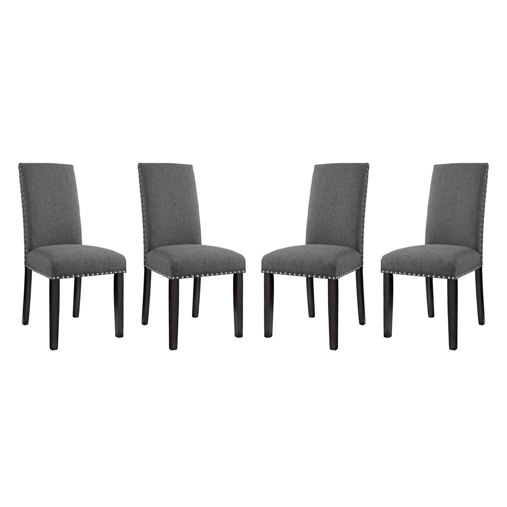 Parcel Fabric Dining Side Chair Set of 4 by Modway