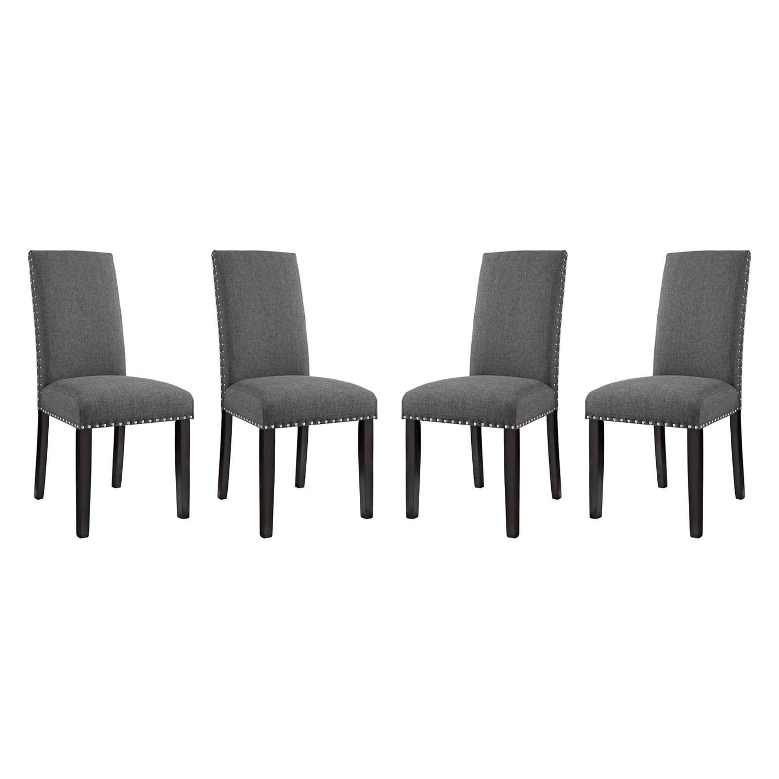 Parcel Fabric Dining Side Chair Set of 4 by Modway