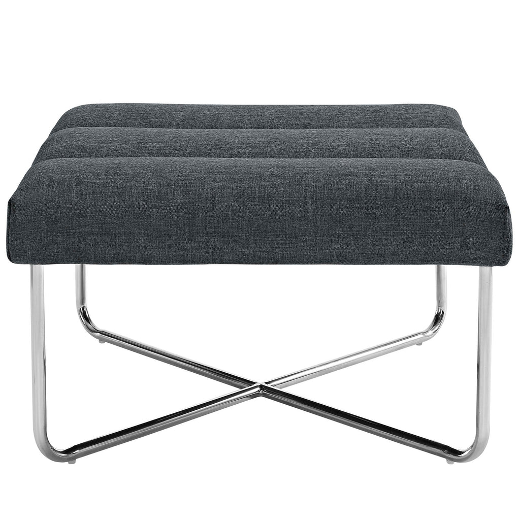 Reach Upholstered Fabric Ottoman by Modway