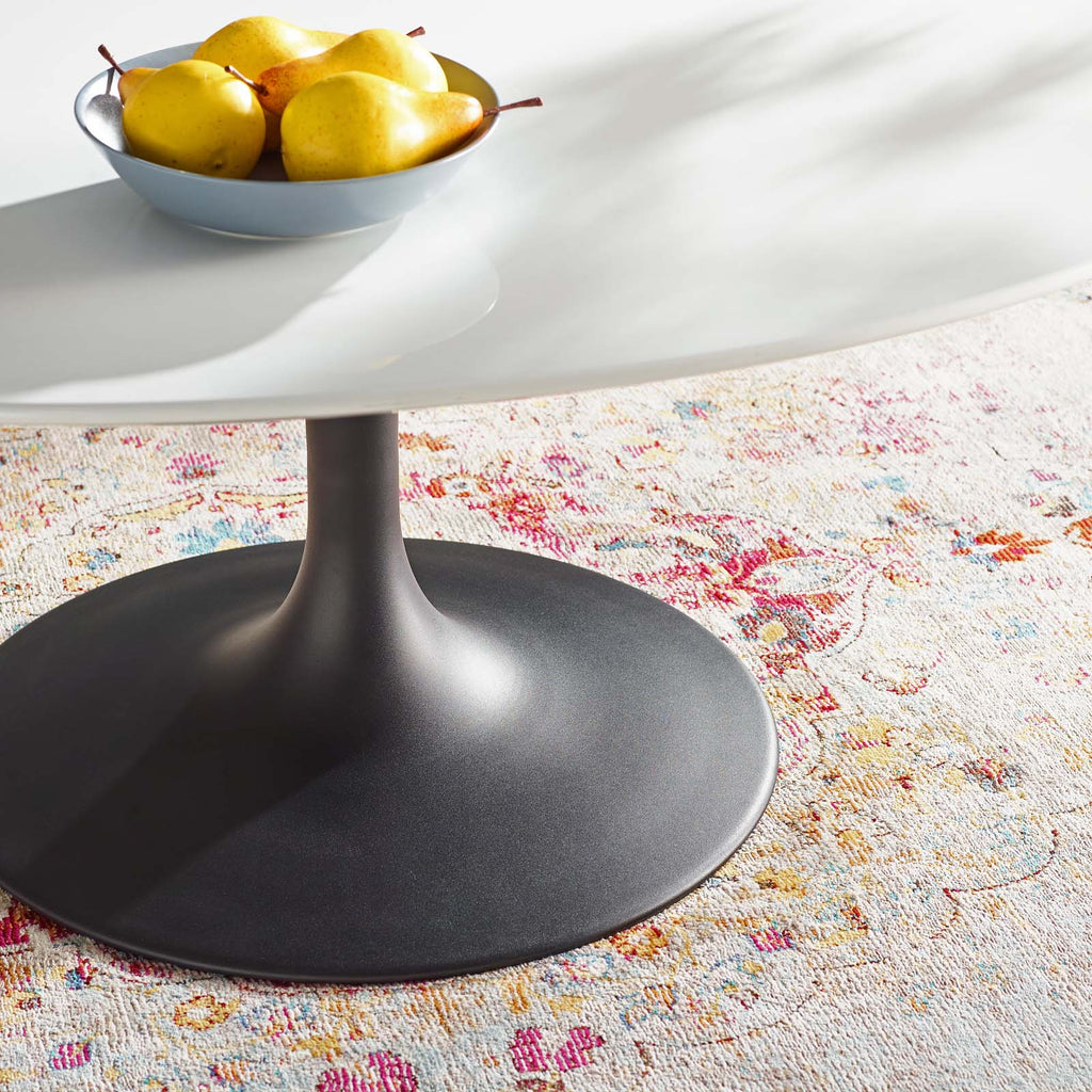 Lippa 42" Oval Wood Coffee Table by Modway