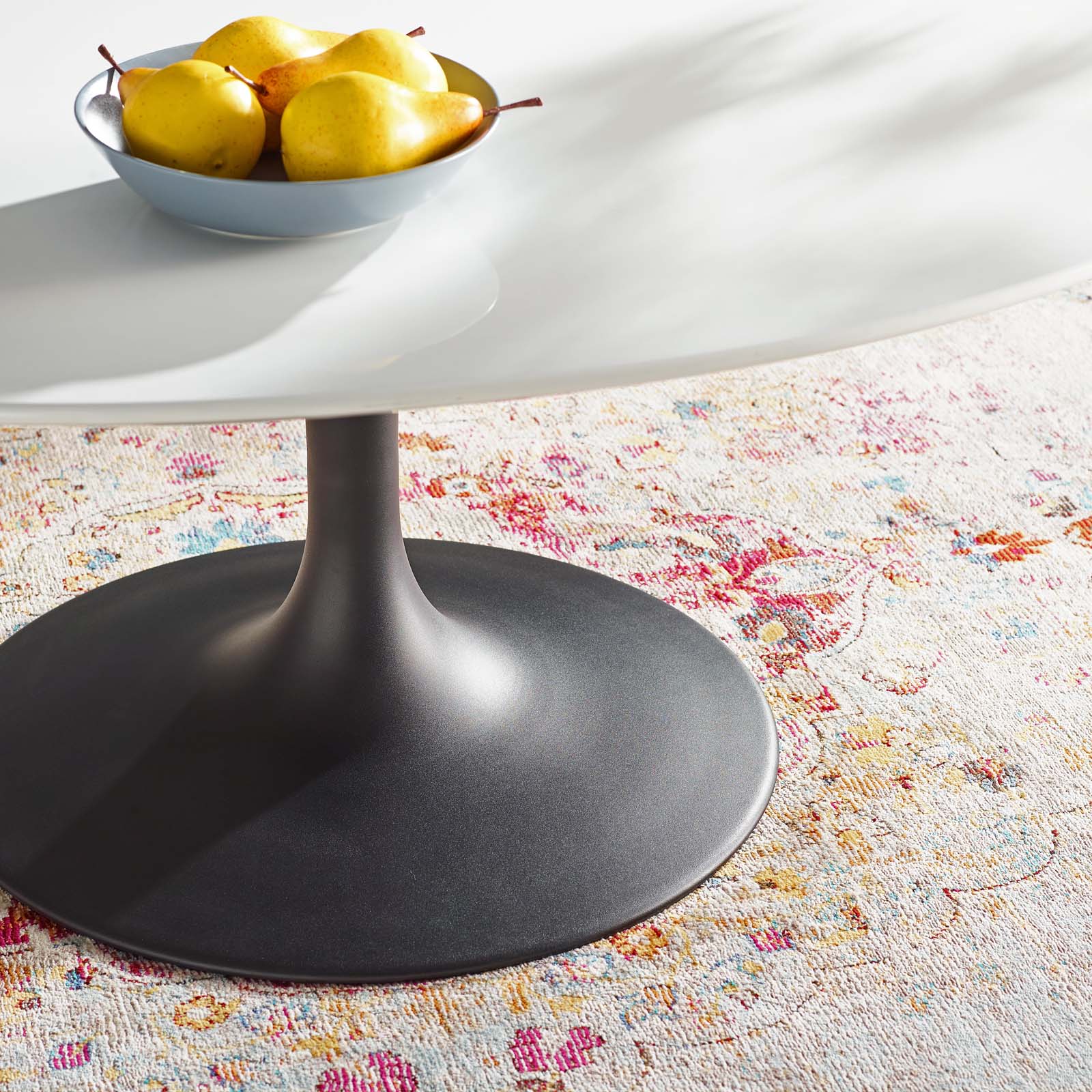Lippa 42" Oval Wood Coffee Table by Modway