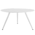Lippa 54" Round Wood Dining Table with Tripod Base by Modway