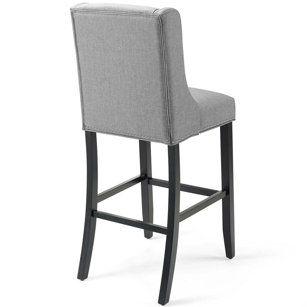Baron Upholstered Fabric Bar Stool by Modway
