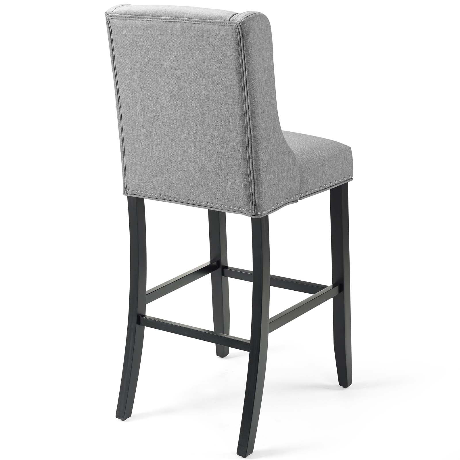 Baron Upholstered Fabric Bar Stool by Modway