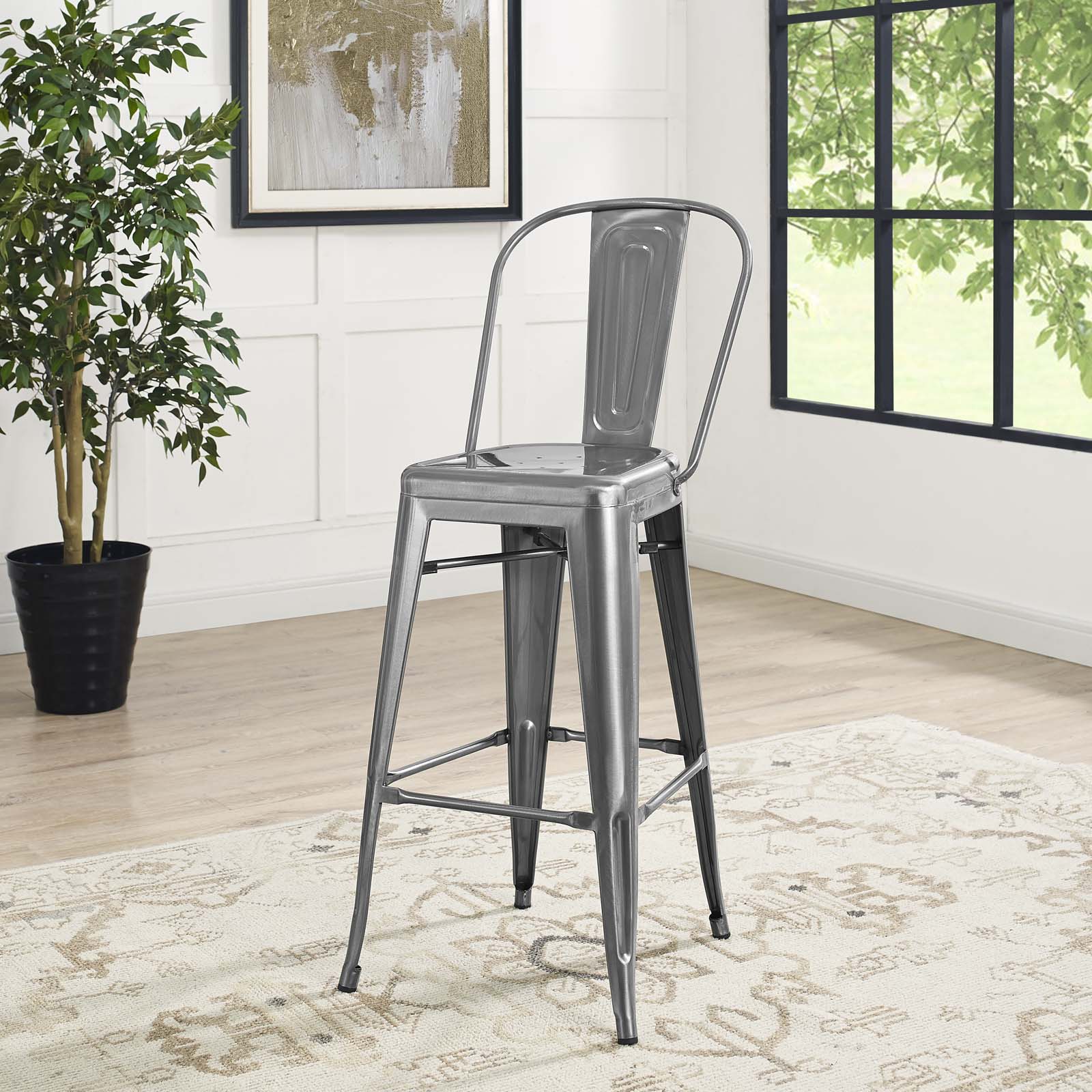 Promenade Bar Side Stool by Modway