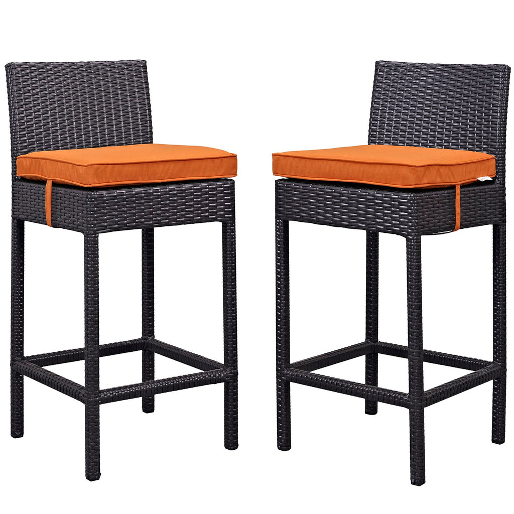 Lift Outdoor Patio Bar Stools - Set Of 2 by Modway