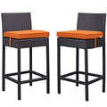 Lift Outdoor Patio Bar Stools - Set Of 2 by Modway