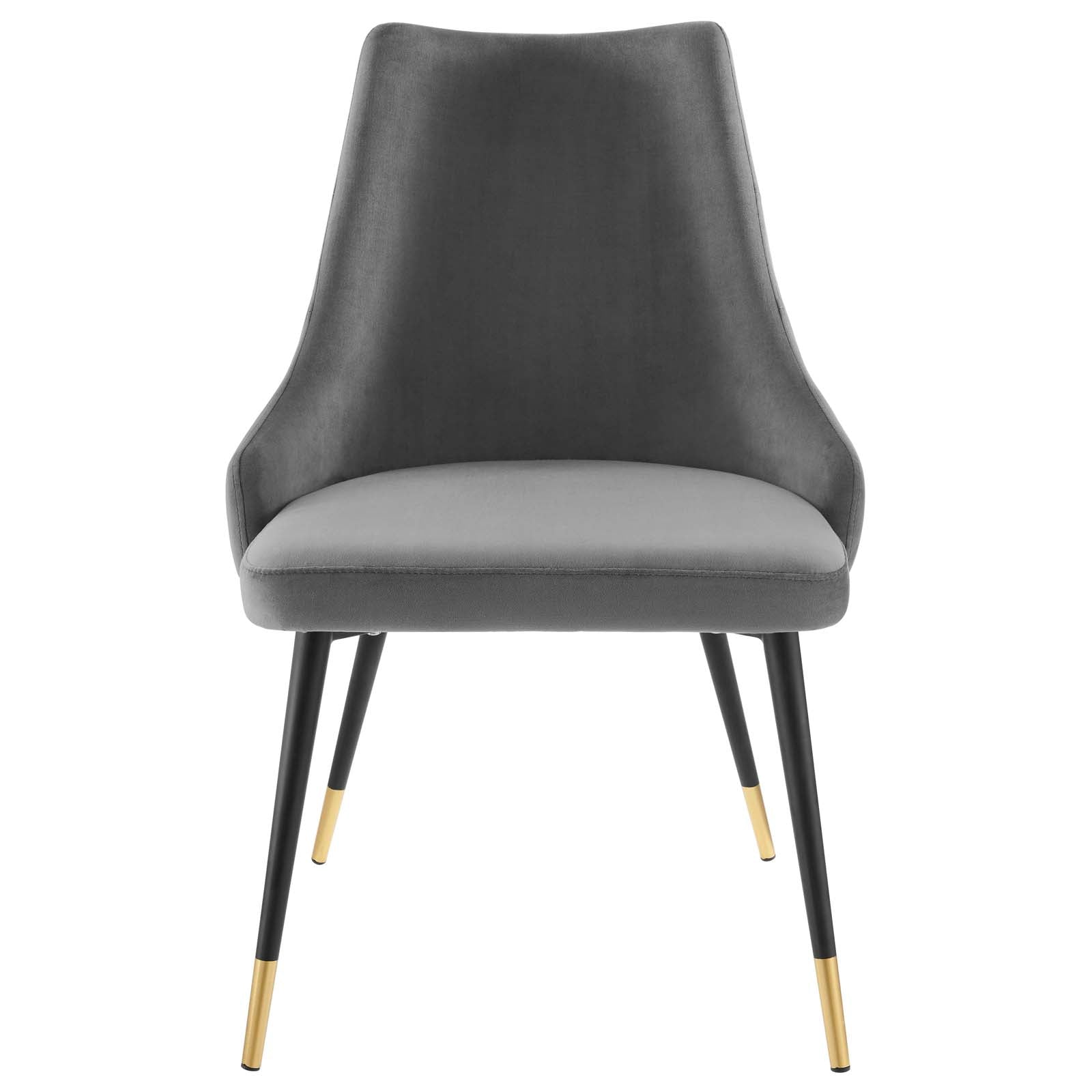 Adorn Performance Velvet Dining Side Chair Set of 2 by Modway