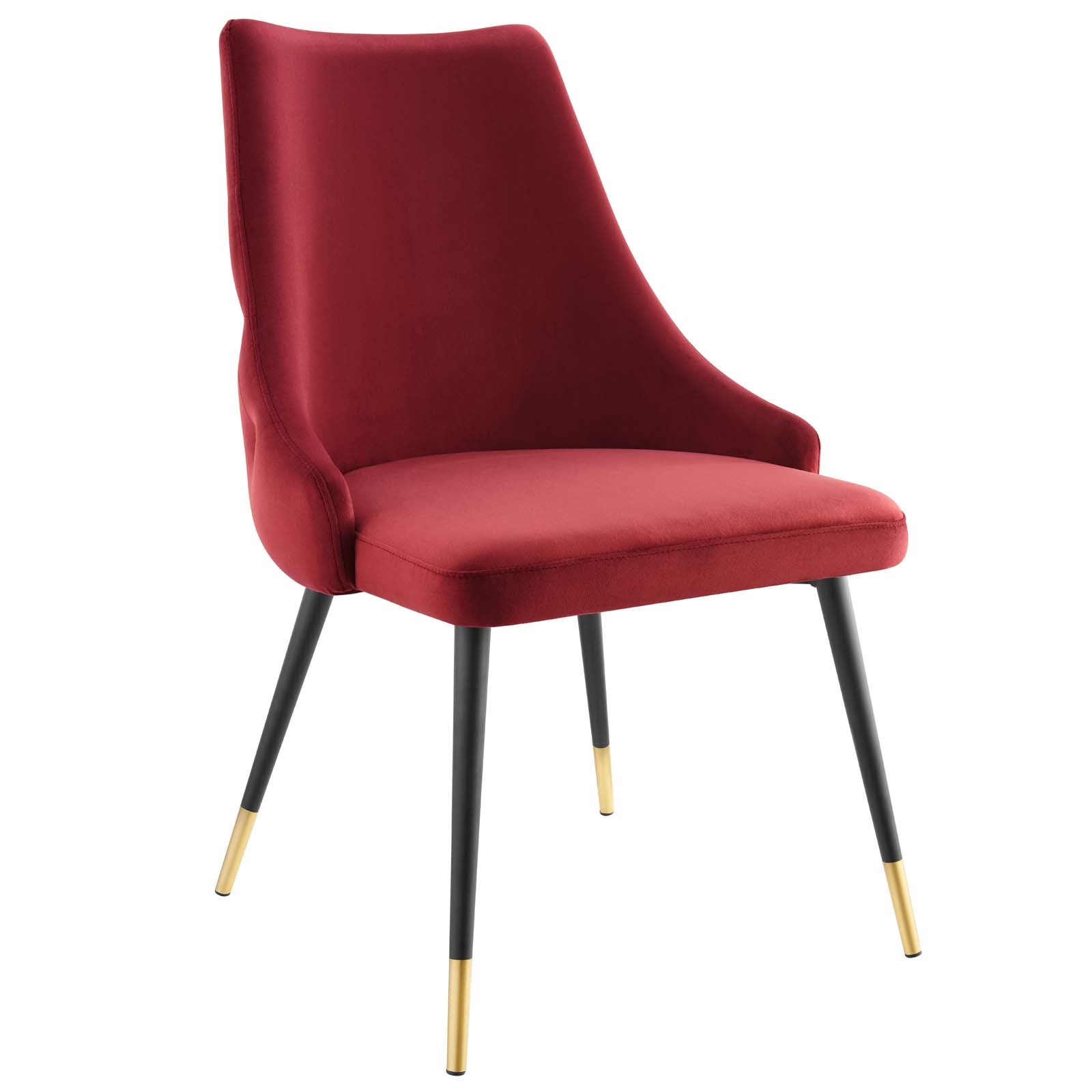 Adorn Performance Velvet Dining Side Chair Set of 2 by Modway