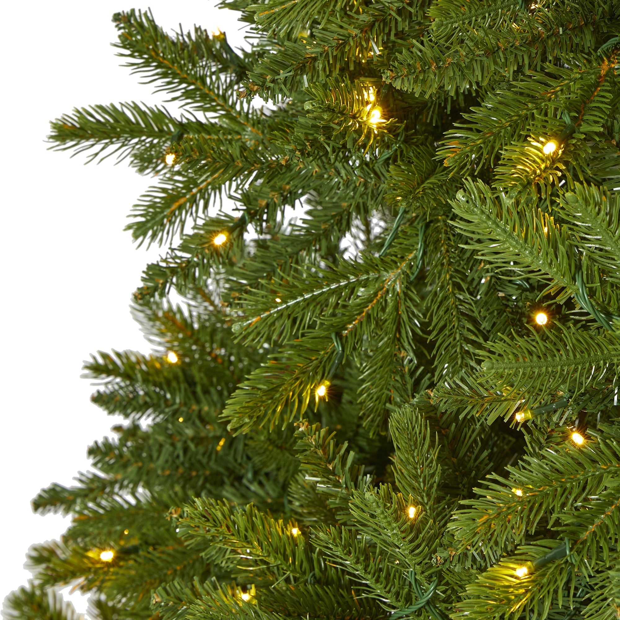 9' Sierra Spruce 'Natural Look' Artificial Christmas Tree w/ 1000 Clear LED