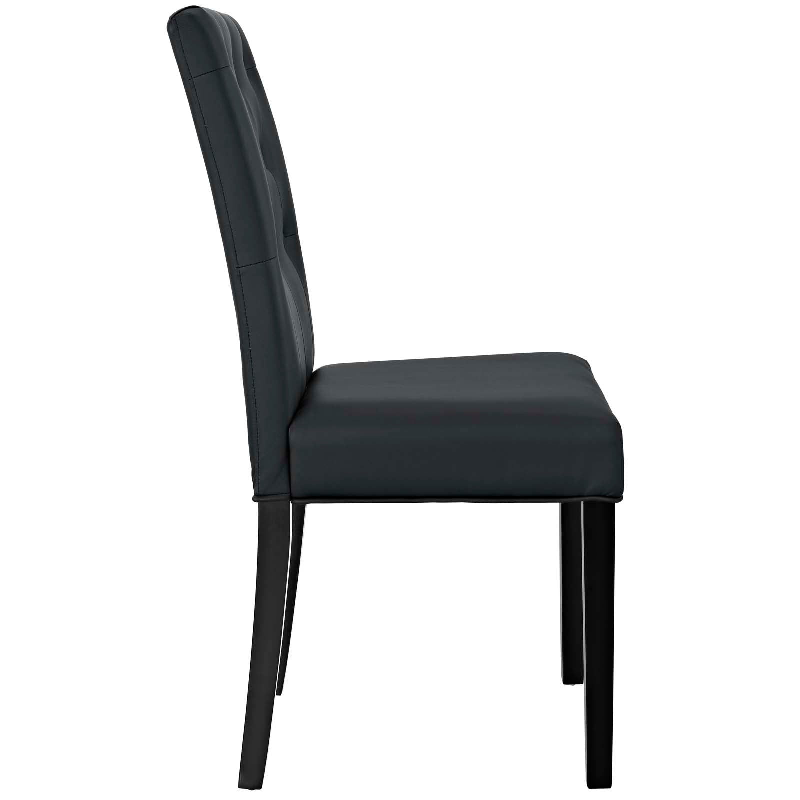 Confer Vinyl Dining Side Chair Set of 2 by Modway