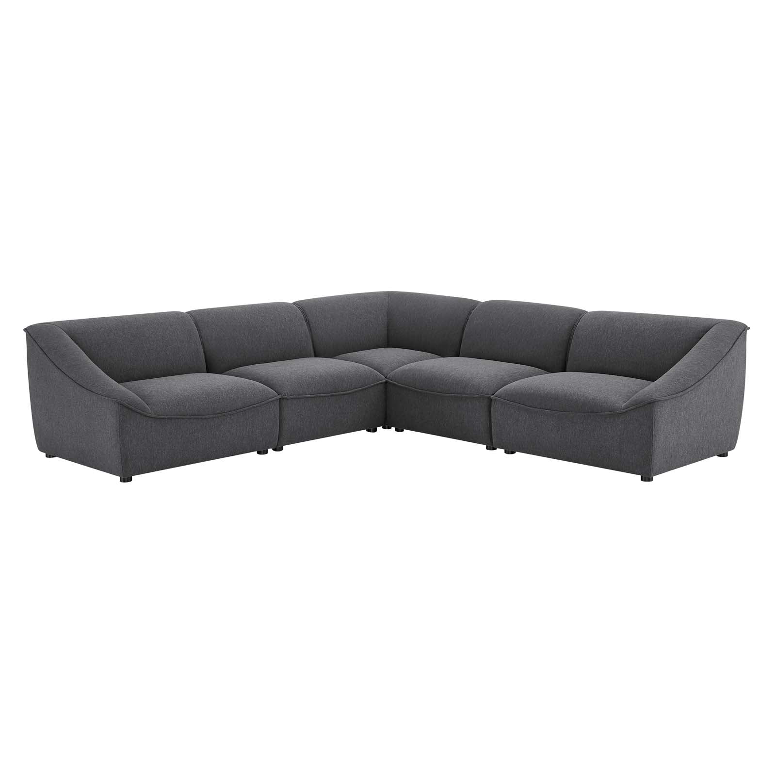 Comprise 5-Piece Sectional Sofa by Modway