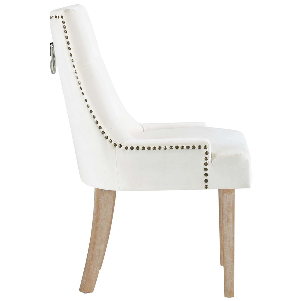 Pose Performance Velvet Dining Chair Set of 4 by Modway