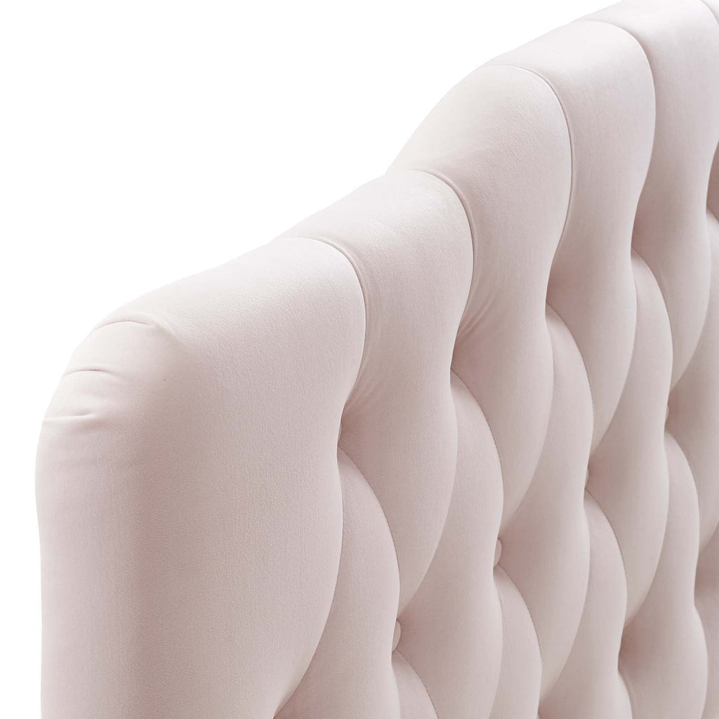 Annabel Diamond Tufted Performance Velvet Queen Headboard by Modway