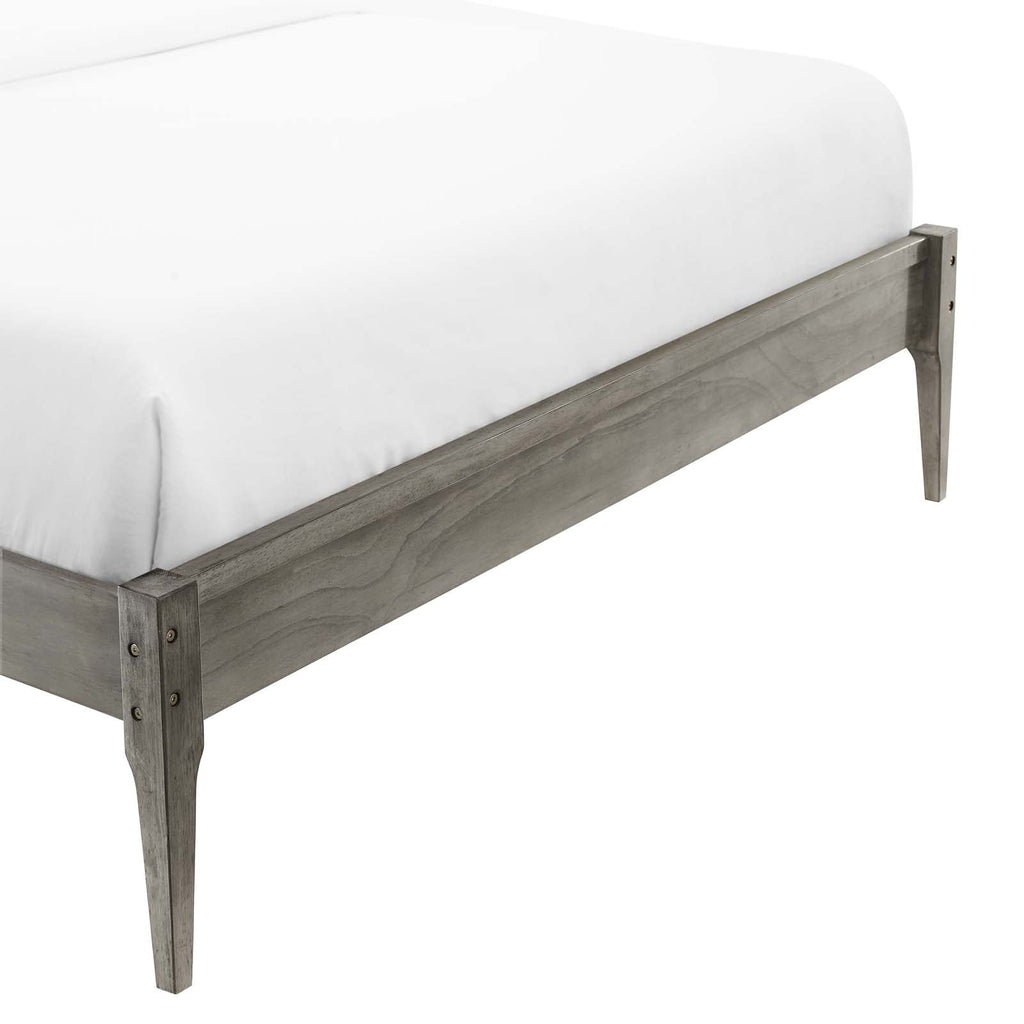 June Wood Full Platform Bed Frame by Modway
