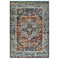 Tribute Diantha Distressed Vintage Floral Vintage Medallion 5x8 Area Rug by Modway