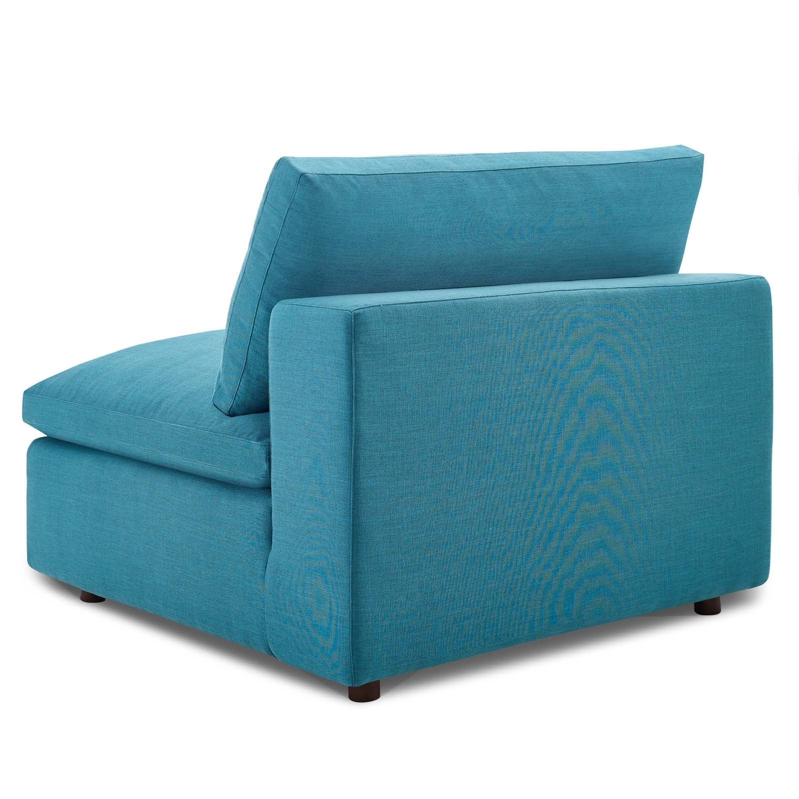 Commix 5 Piece Down Filled Overstuffed Sectional Sofa by Modway