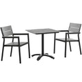 Maine 3 Piece Outdoor Patio Dining Set by Modway