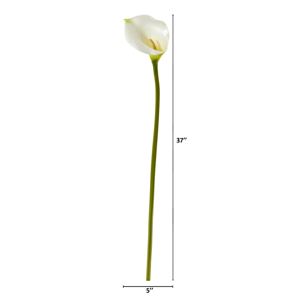 37" Calla Lily Artificial Flower (Set of 6)