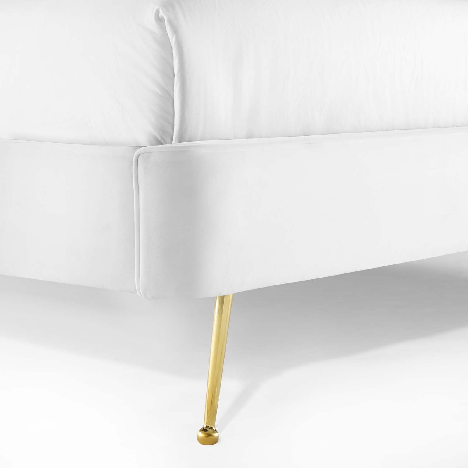 Mira Upholstered Performance Velvet Queen Platform Bed by Modway