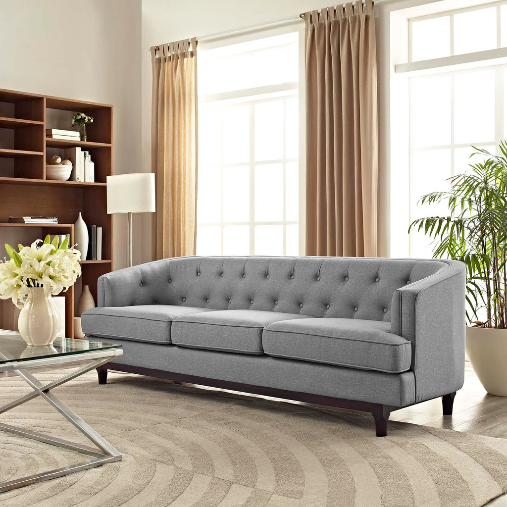 Coast Upholstered Fabric Sofa by Modway