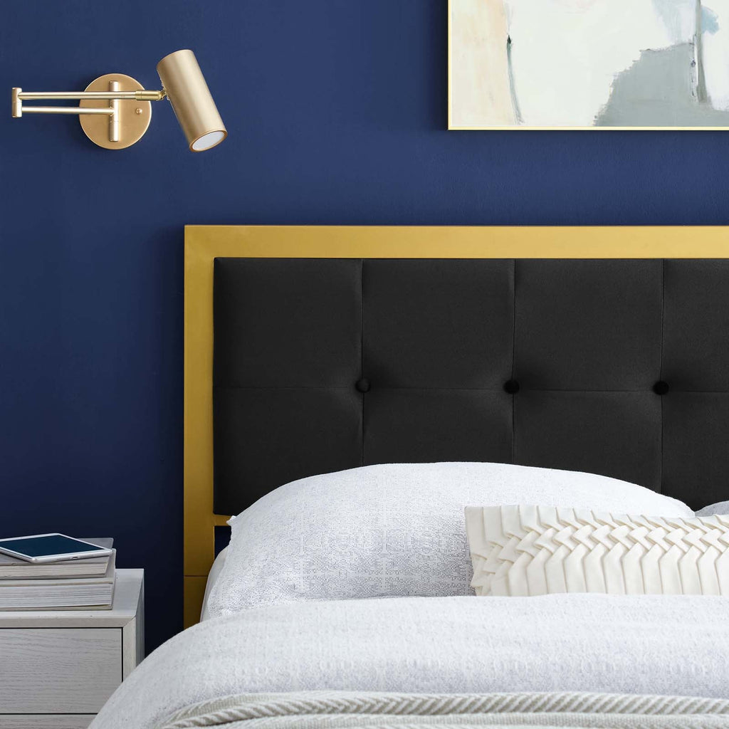 Teagan Tufted Performance Velvet Full Headboard by Modway