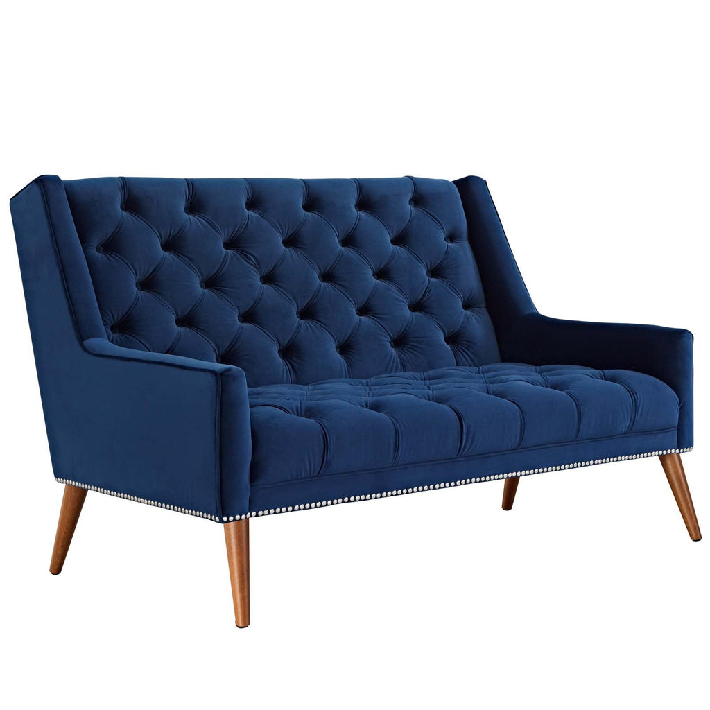 Peruse Performance Velvet Loveseat by Modway