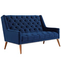 Peruse Performance Velvet Loveseat by Modway