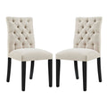 Duchess Fabric Dining Chair Set of 2 by Modway