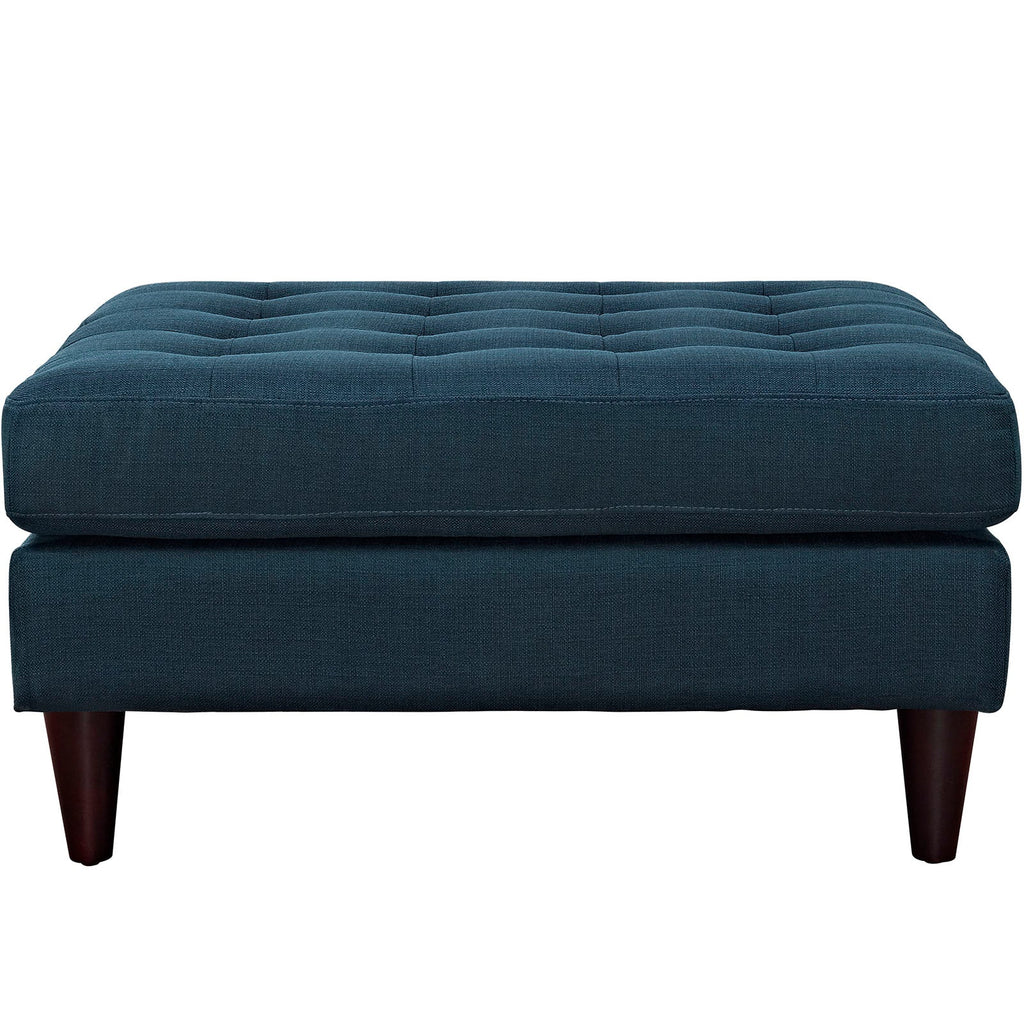 Empress Upholstered Fabric Large Ottoman by Modway