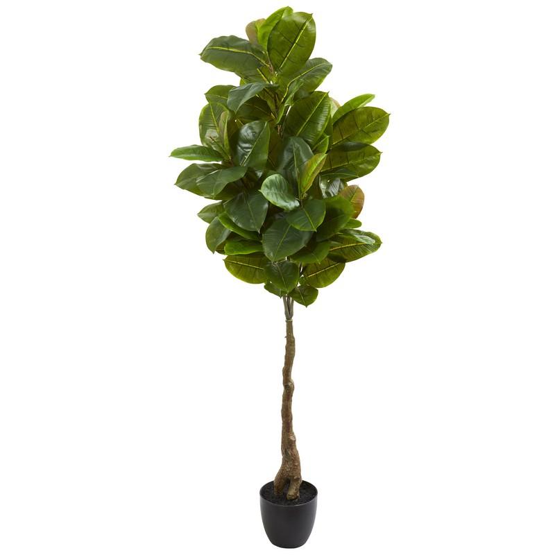65"  Rubber Leaf Artificial Tree (Real Touch)