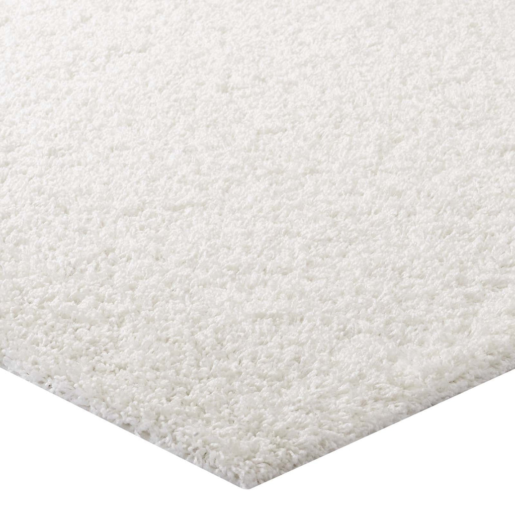 Enyssa Solid 5x8 Shag Area Rug by Modway