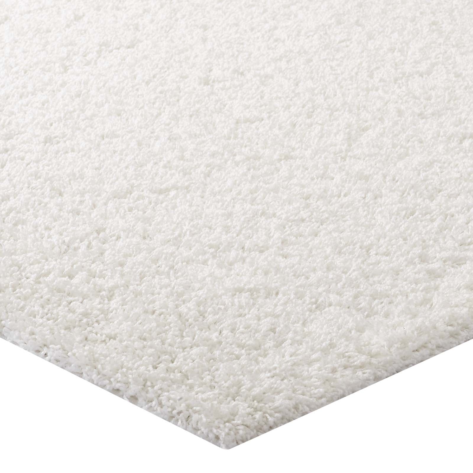 Enyssa Solid 5x8 Shag Area Rug by Modway
